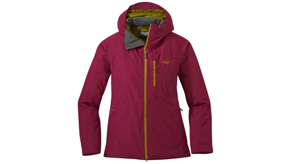 Outdoor Research Fortress Jacket - Women's, Beet, Large, 2714291585008
