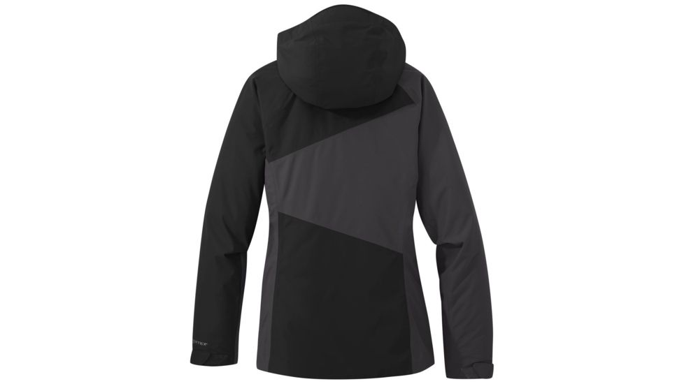 Outdoor Research Fortress Jacket - Womens, Black/Storm, Extra Small, 2714291344005