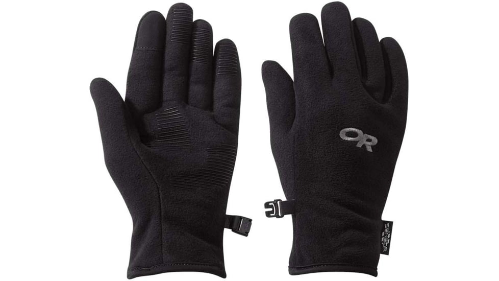 Outdoor Research Fuzzy Sensor Gloves - Kids, Black, Large, 2776350001008