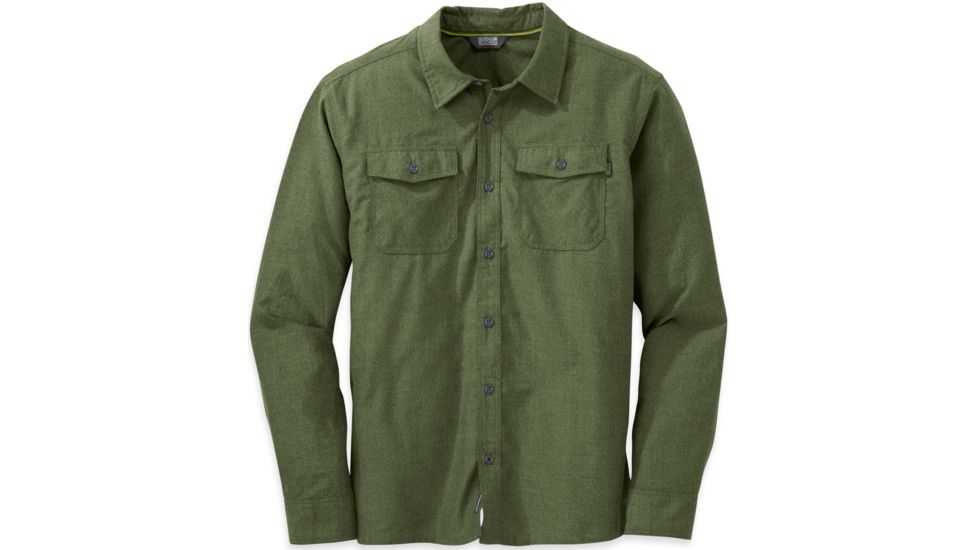 Outdoor Research Gastown Long-Sleeve Shirt - Men's-Kale-Small