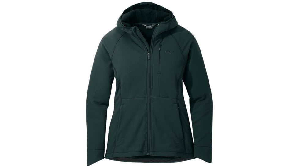 Outdoor Research Georgetown Hooded Jacket - Womens, Fir, Large, 2775861858008