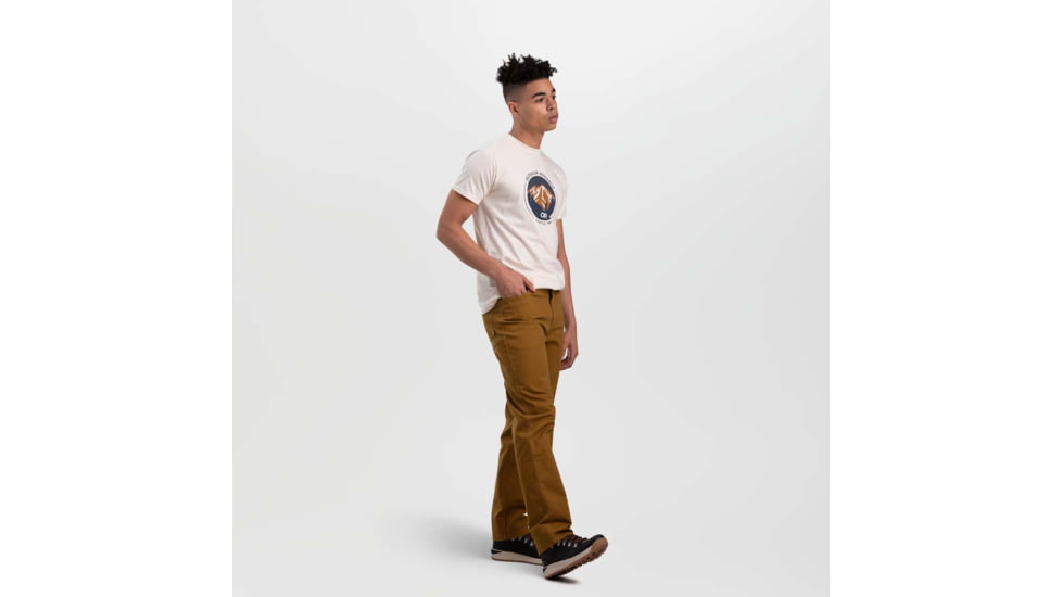 Outdoor Research Goldbar Pants - Mens, 32in Inseam, Saddle, 36, 2823001145325