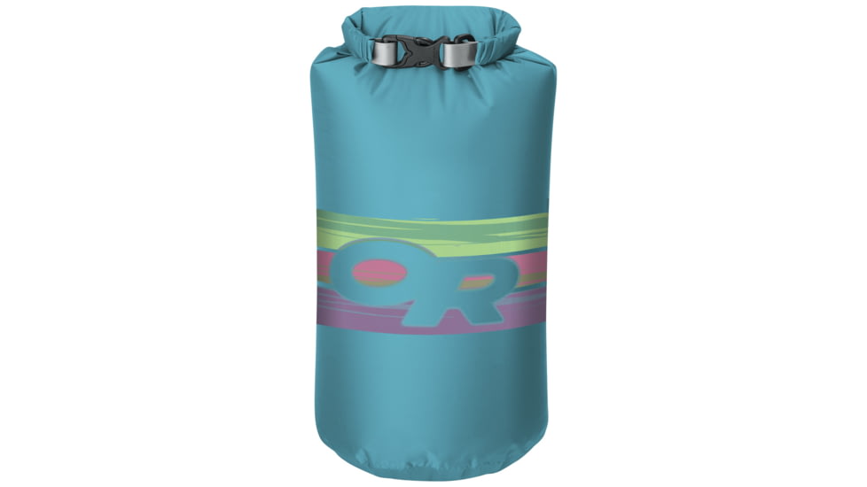 Outdoor Research Graphic Dry Sack 5L Striations, Unisex, Typhoon, One Size 244033-typhoon-1size