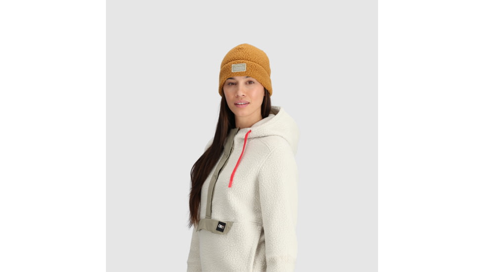 Outdoor Research Grayland Fleece Beanie, Bronze, L/XL, 3220382442016