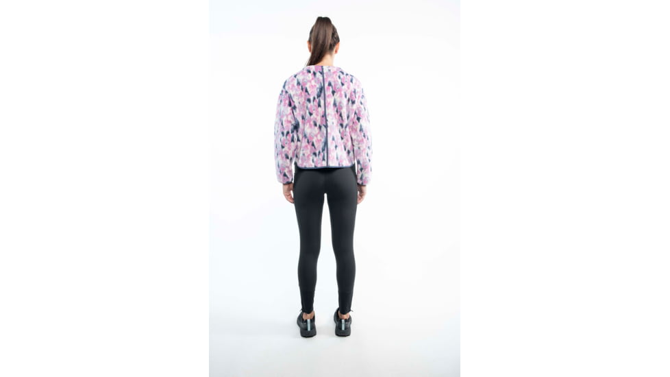 Outdoor Research Grayland Fleece Printed Jacket - Womens, Bone Print, Small, 3005342511006