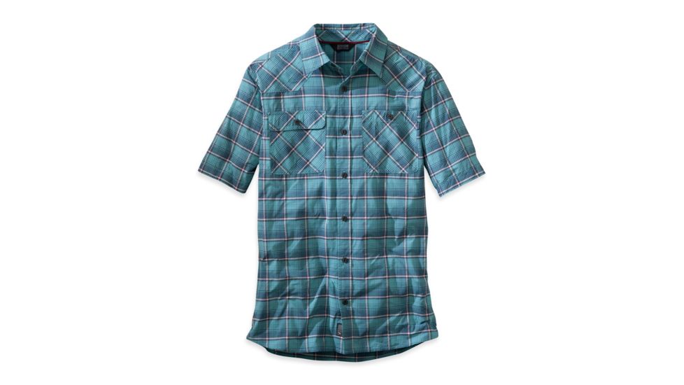 Growler Short Sleeve Shirt - Mens-Ice-Small