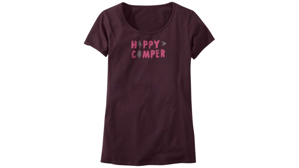 Outdoor Research Happy Camper Short Sleeve Tee - Women's-Pinot-Medium
