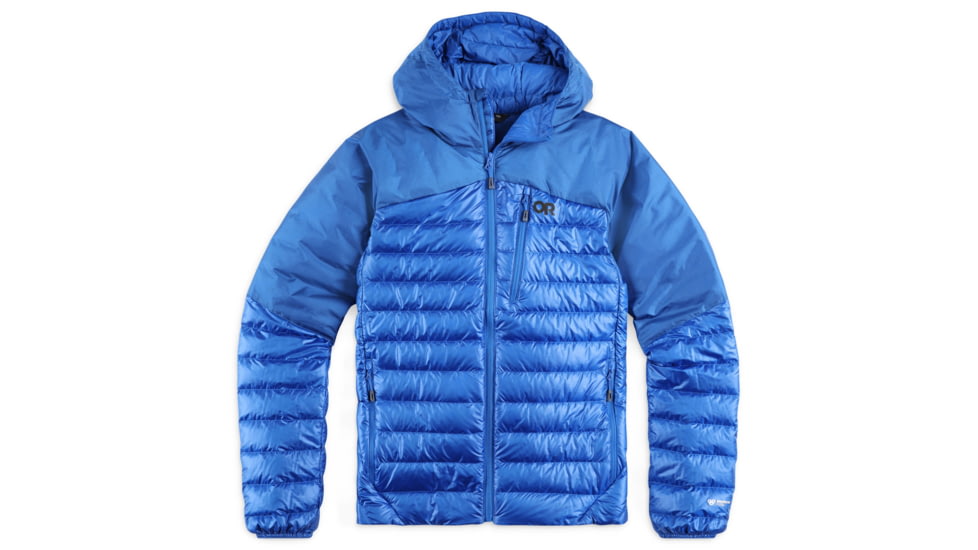 Outdoor Research Helium Down Hoodie - Men's, Classic Blue, 2XL, 2775722027-XXL
