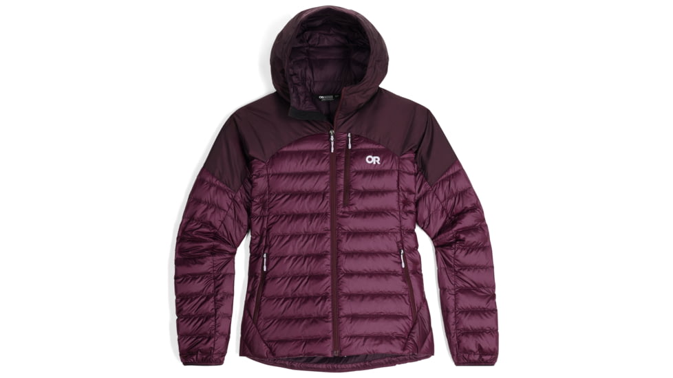 Outdoor Research Helium Down Hoodie - Women's, Amethyst, Medium, 2775910307007