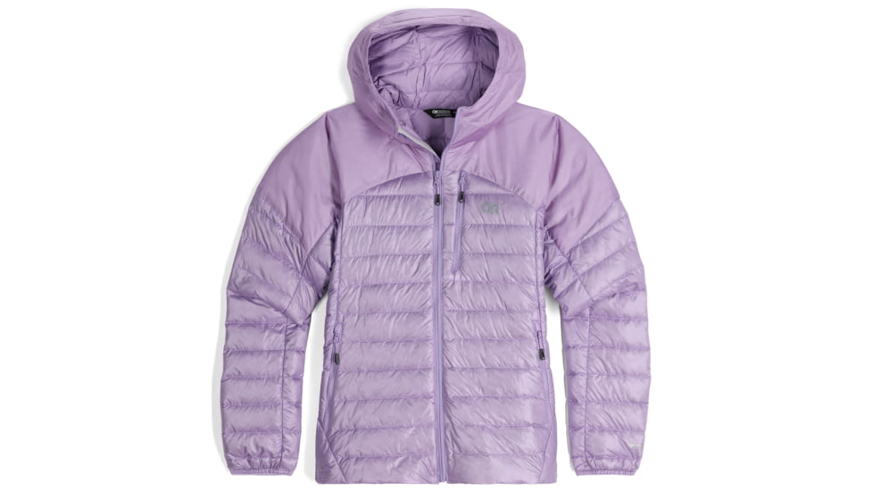 Outdoor Research Helium Down Hoodie - Women's, Lavender, Extra Large, 2775910320009
