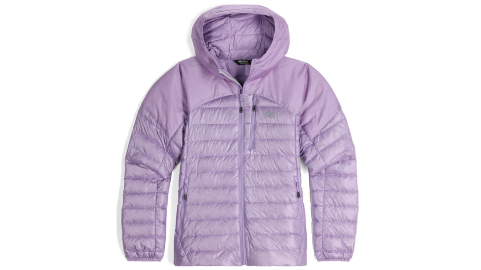 Outdoor Research Helium Down Hoodie - Womens, Lavender, Extra Small, 2775910320005