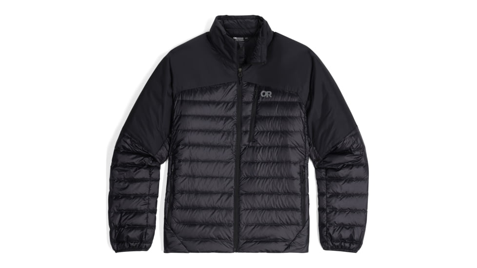 Outdoor Research Helium Down Jacket - Men's, Black, Medium, 3220950001007