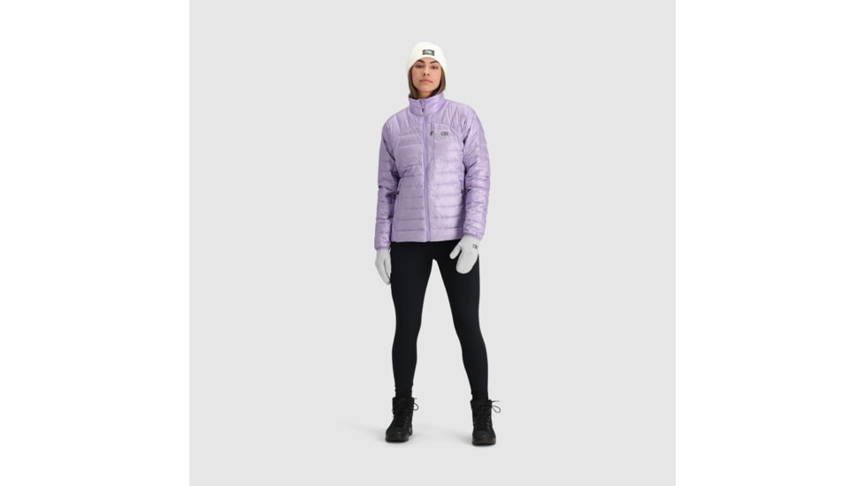 Outdoor Research Helium Down Jacket - Womens, Lavender, Medium, 2775920320007