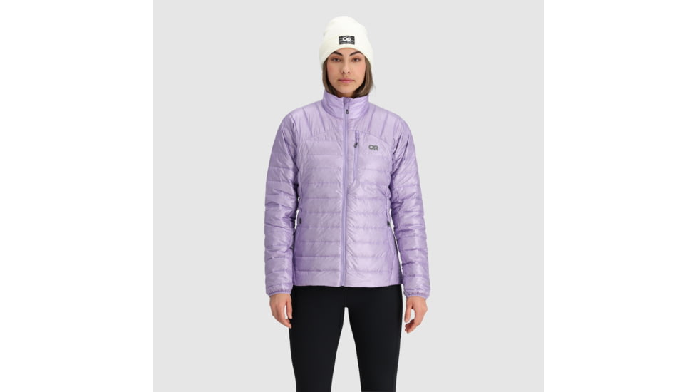 Outdoor Research Helium Down Jacket - Womens, Lavender, Medium, 2775920320007