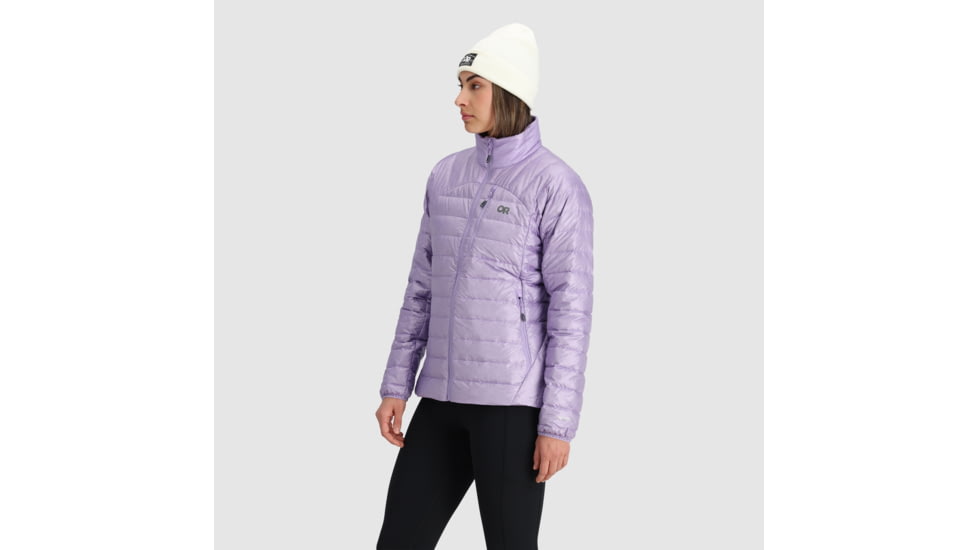 Outdoor Research Helium Down Jacket - Womens, Lavender, Medium, 2775920320007