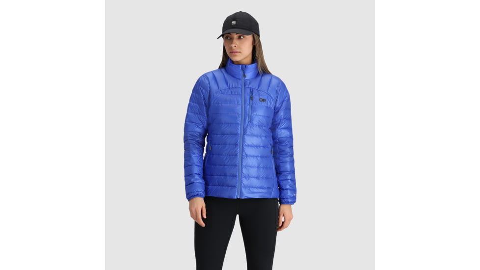 Outdoor Research Helium Down Jacket - Womens, Ultramarine, Extra Large, 2775922276009