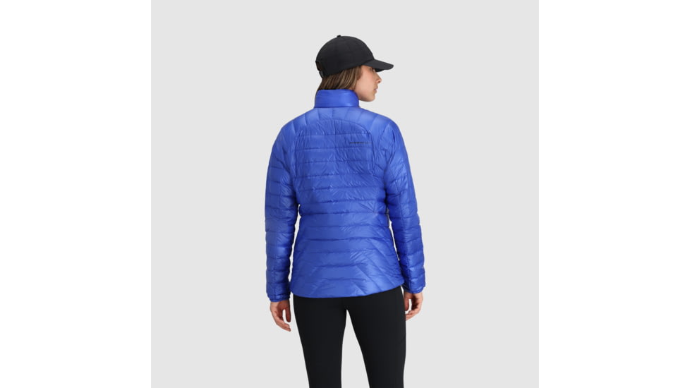 Outdoor Research Helium Down Jacket - Womens, Ultramarine, Extra Large, 2775922276009