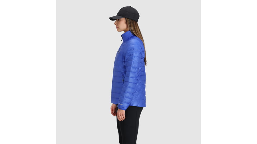 Outdoor Research Helium Down Jacket - Womens, Ultramarine, Extra Large, 2775922276009