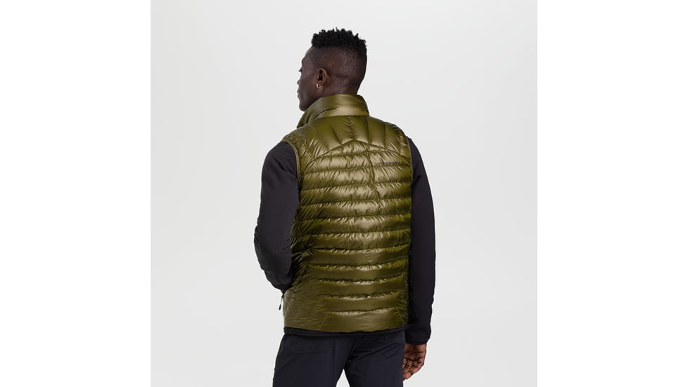 Outdoor Research Helium Down Vest - Mens, Loden, Medium, 2775741943-M