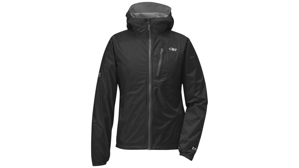 Outdoor Research Helium II Jacket, Women's, Black/Charcoal, S 243823-black/charcoal-S