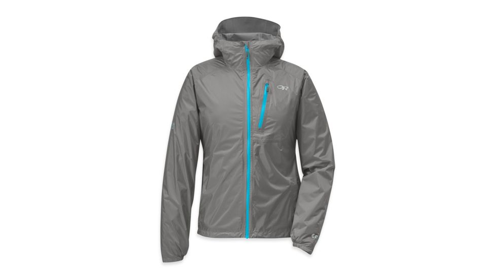 Outdoor Research Helium II Jacket - Women's-Pewter/Rio-X-Large