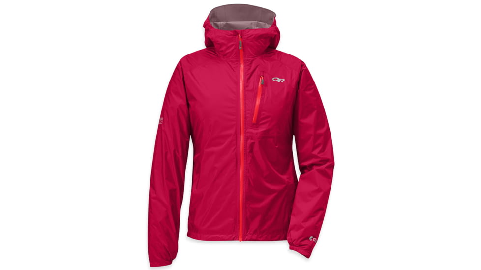 Helium II Jacket - Womens-Scarlet-Large