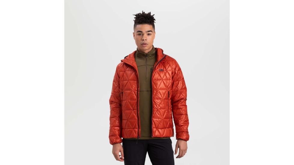 Outdoor Research Helium Insulated Hoodie - Mens, Redrock, Medium, 2799912025007