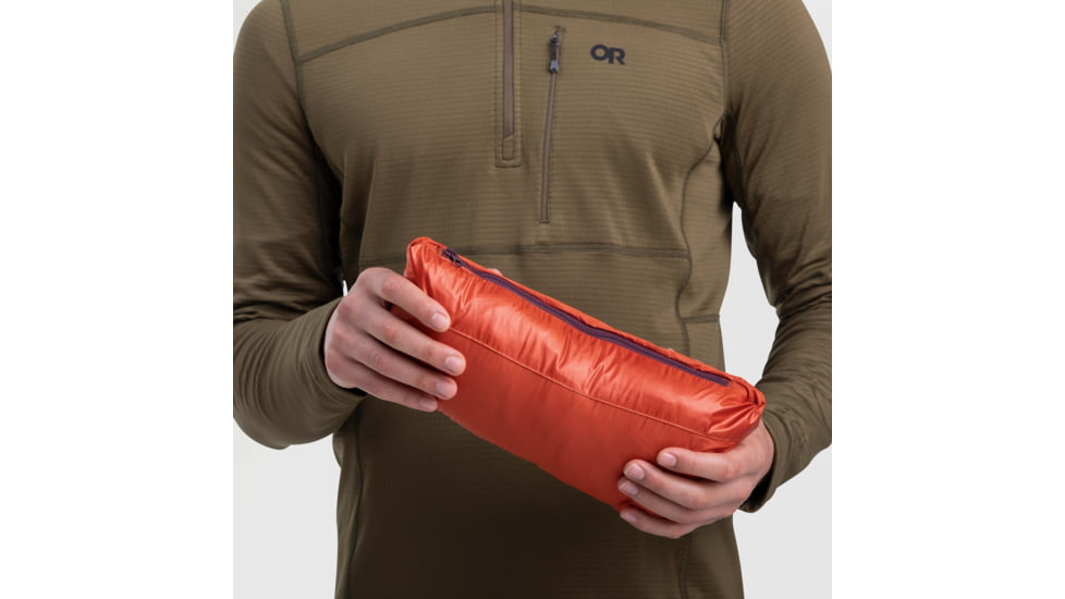 Outdoor Research Helium Insulated Hoodie - Mens, Redrock, Medium, 2799912025007