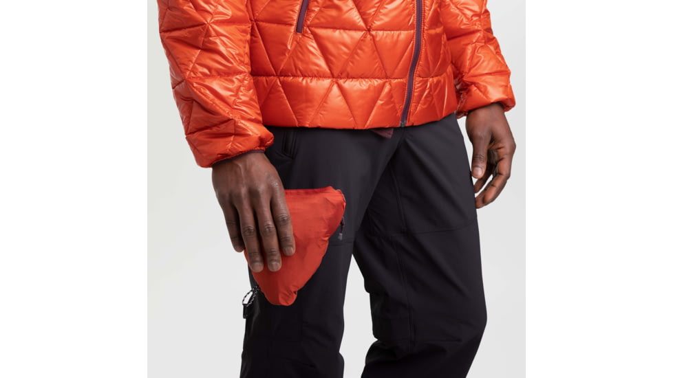 Outdoor Research Helium Insulated Hoodie - Mens, Redrock, Medium, 2799912025007