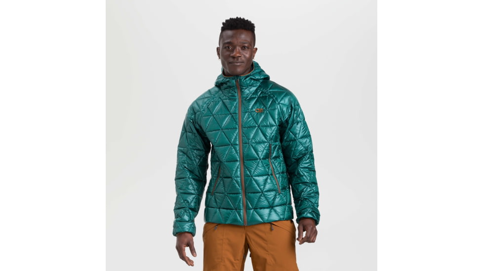 Outdoor Research Helium Insulated Hoodie - Mens, Treeline, Small, 2799912023006