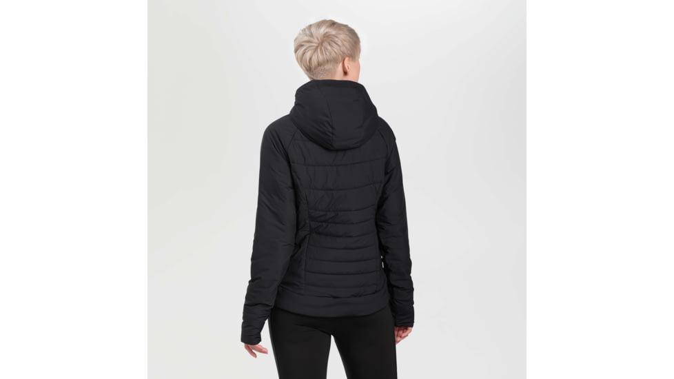 Outdoor Research Helium Insulated Hoodie - Womens, Black, Extra Small, 2800000001005
