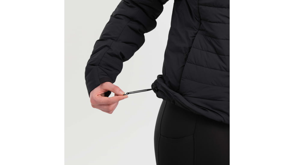 Outdoor Research Helium Insulated Hoodie - Womens, Black, Extra Small, 2800000001005