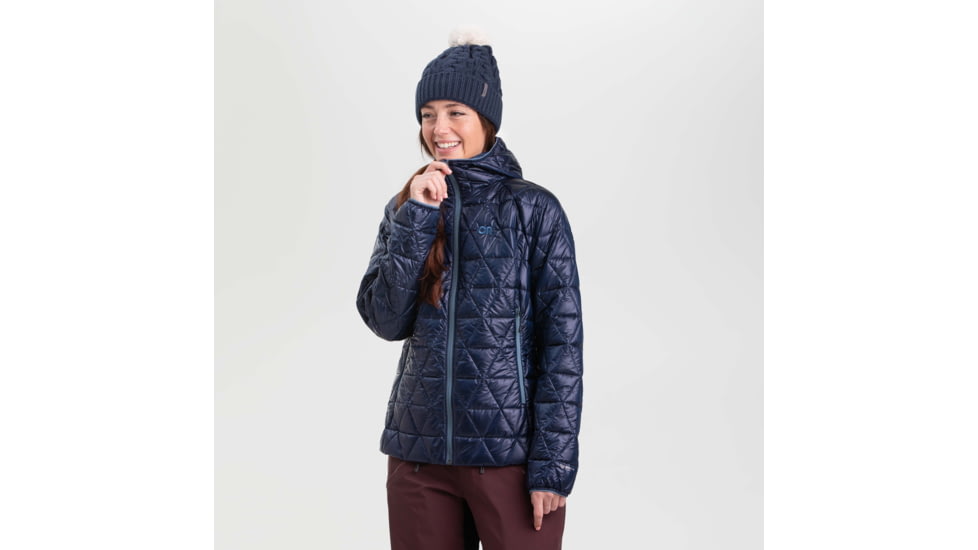 Outdoor Research Helium Insulated Hoodie - Womens, Naval Blue, Extra Small, 2800001289005