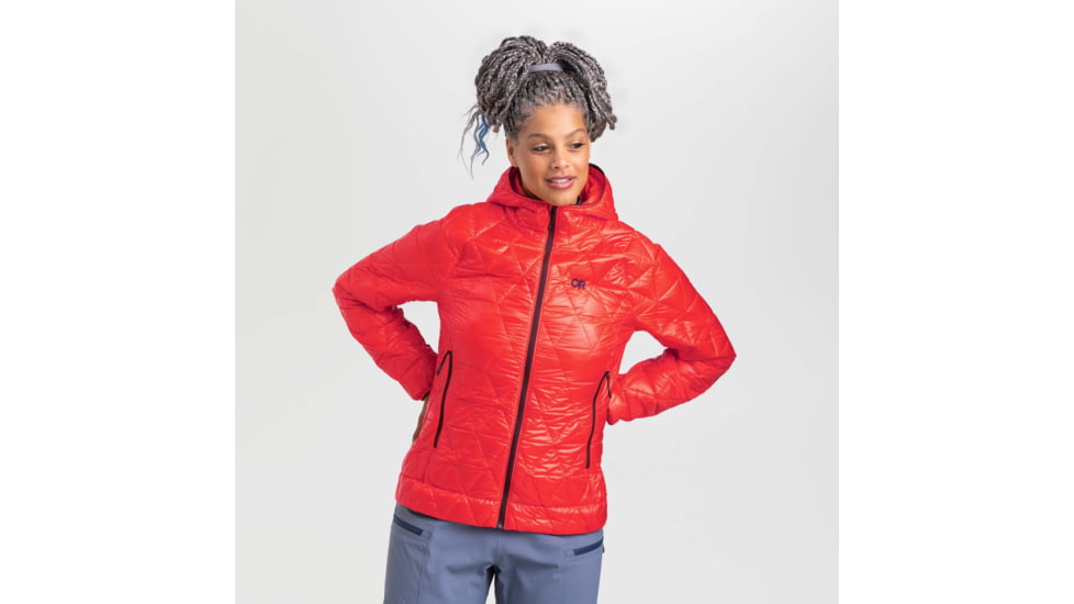 Outdoor Research Helium Insulated Hoodie - Womens, Sunset, Large, 2800002067008