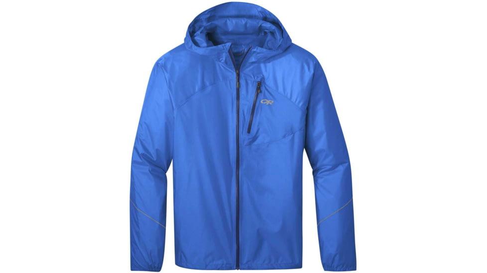 Outdoor Research Helium Rain Jacket - Men's, Azure, Extra Large, 2753861775009