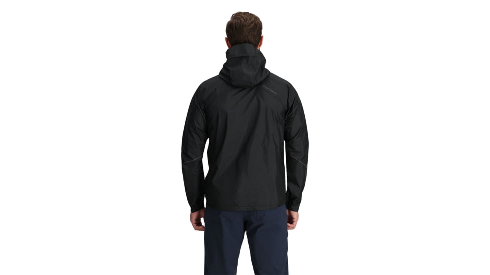 Outdoor Research Helium Rain Jacket - Mens, Black, S, 3224020001006