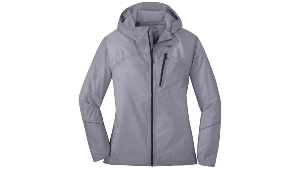 Outdoor Research Helium Rain Jacket - Women's, Moonstone, Extra Small, 2753881781005