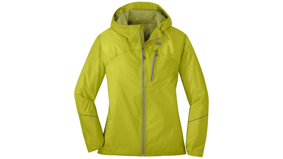 Outdoor Research Helium Rain Jacket - Women's, Zinger, Large, 2753881949008