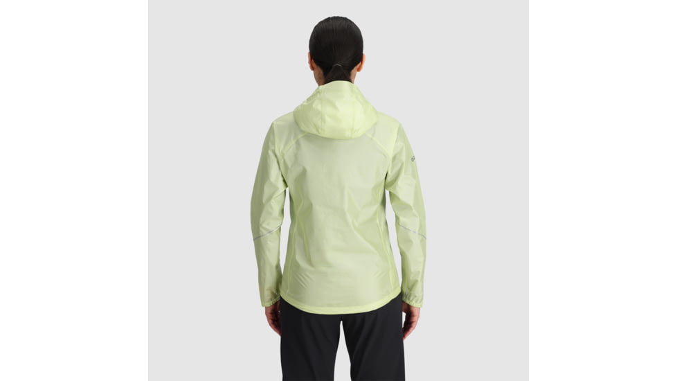 Outdoor Research Helium Rain Jackets - Womens, Cool Matcha, XL, 3224052757009