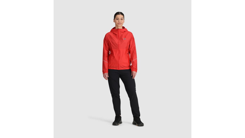 Outdoor Research Helium Rain Jackets - Womens, Sunrise, XS, 3224052760005