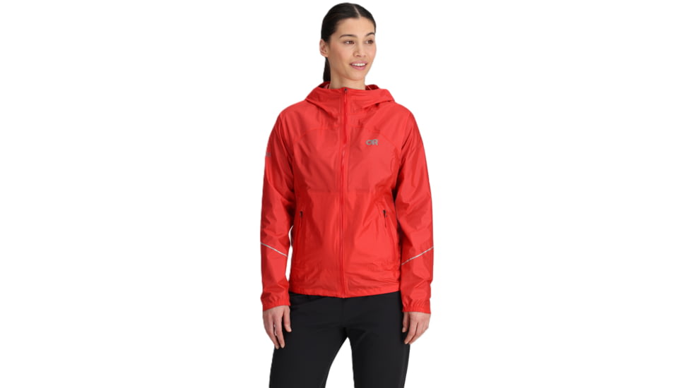 Outdoor Research Helium Rain Jackets - Womens, Sunrise, XS, 3224052760005