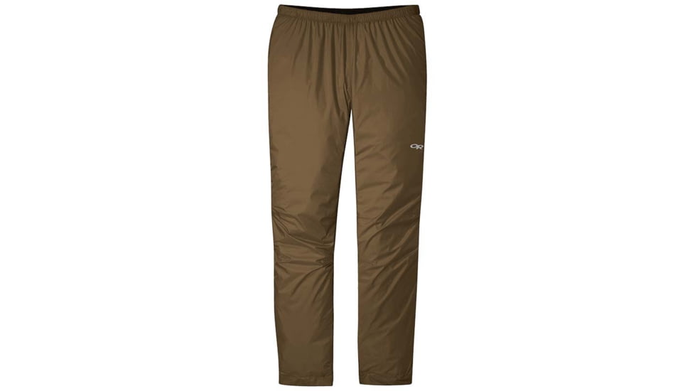 Outdoor Research Helium Rain Pants - Men's, Coyote, Extra Large, 2753870014009