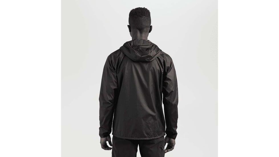 Outdoor Research Helium Wind Hoodie - Mens, Black, Medium, 2799900001007