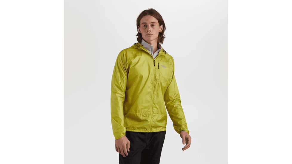 Outdoor Research Helium Wind Hoodie - Mens, Zinger, Large, 2799901949008