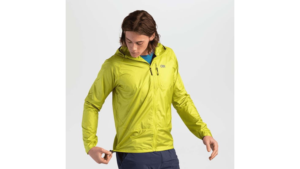 Outdoor Research Helium Wind Hoodie - Mens, Zinger, Large, 2799901949008
