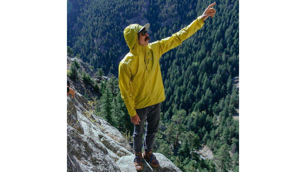 Outdoor Research Helium Wind Hoodie - Mens, Zinger, Large, 2799901949008