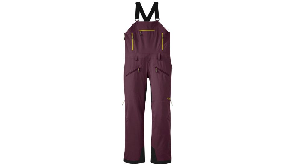Outdoor Research Hemispheres Bib - Women's, Cacao, Large, 2680931567008