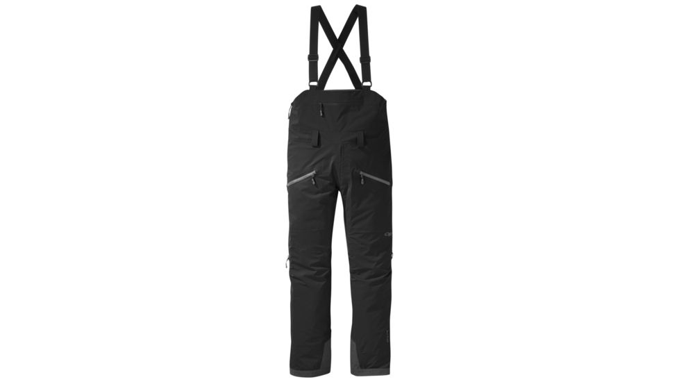 Outdoor Research Hemispheres Bibs - Mens, Black, Medium, 2680740001007