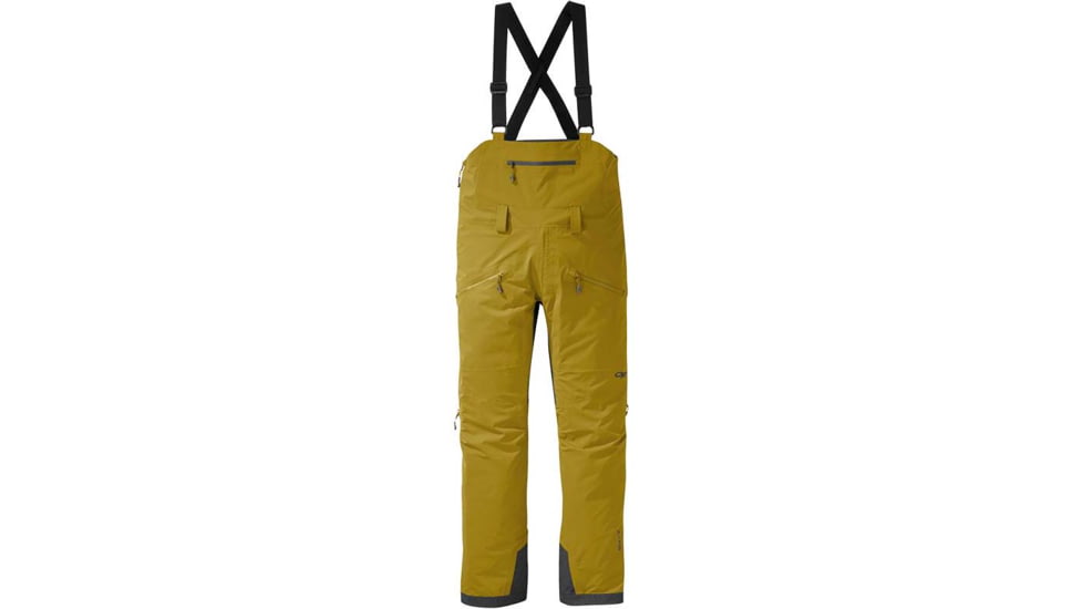 Outdoor Research Hemispheres Bibs - Mens, Lichen, Small, 2680740697006