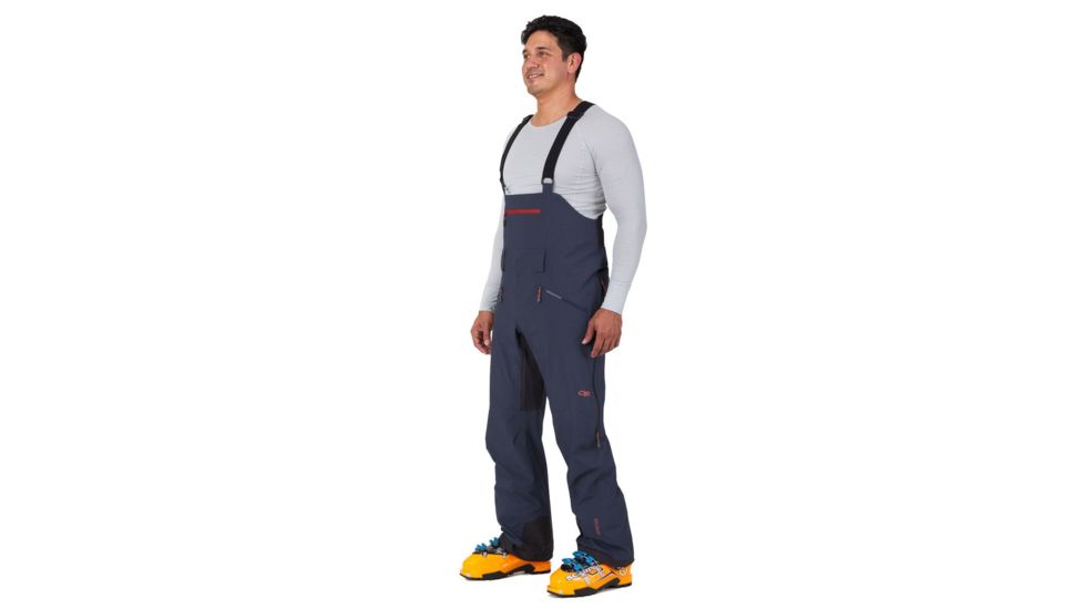 Outdoor Research Hemispheres Bibs - Mens, Naval Blue, Medium, 2680741289007